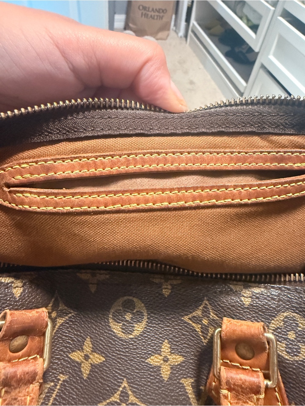 Authentic Louis Vuitton Brown Monogram Canvas Speedy 30 - Picture 10 of 10